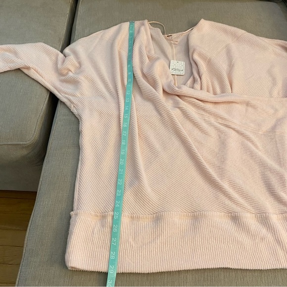 Free People Cozy WithYou Pullover in Champagne Toast Size Medium - Picture 9 of 9